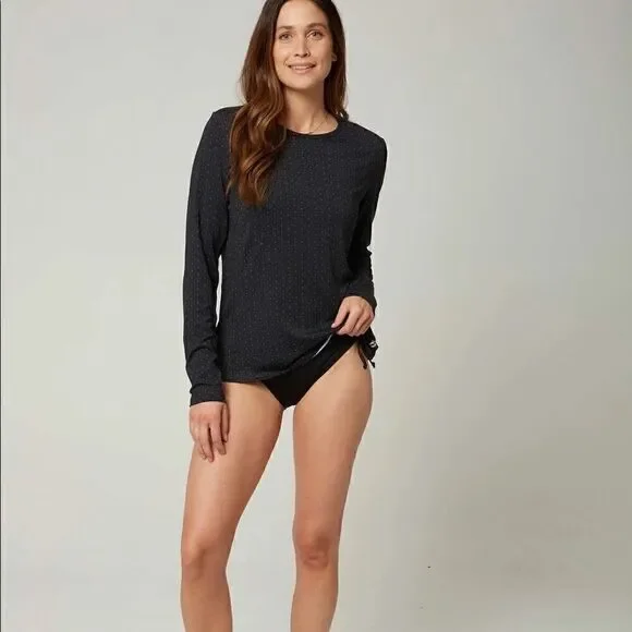 NEW! HANG TEN Ladies Rash Guard Swim Shirt - Picture 5 of 16